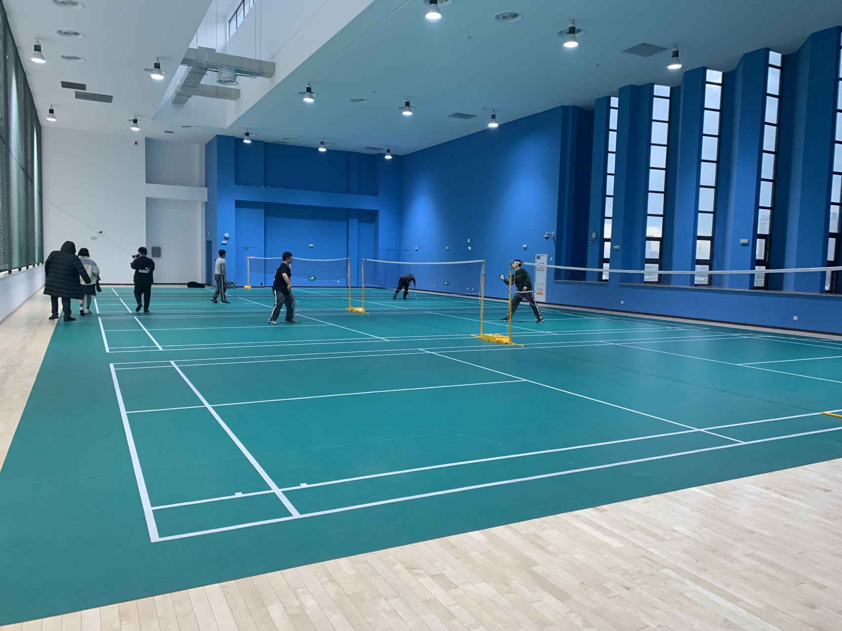 杭州第二中学钱江学校羽毛球馆